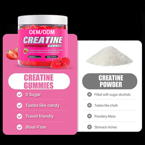 Gomitas de Creatina Monohidrato para Nutrición Deportiva <span class=keywords><strong>y</strong></span> Rutina de <span class=keywords><strong>Entrenamiento</strong></span>, Suplemento Deportivo de Marca Privada para Adultos - Product Image 5