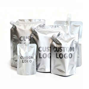 Buste con Beccuccio Personalizzate in Alluminio per Alimenti per Bambini, Confezioni Ricaricabili con Logo Personalizzato - Product Image 1