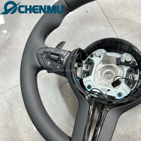 VENTE FLASH Volant de voiture entièrement en cuir pour BMW F20 F21 F40 F44 F45 F46 F30 F31 F10 F11F12 F13 F01 F15 Plug and Play avec ACC