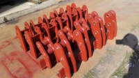 Support triangulaire pour mât de foreuse rotative, cadre de support triangulaire soudé robuste pour engins de pieutage