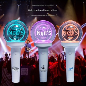 แท่งไฟ LED สำหรับเชียร์คอนเสิร์ต อุปกรณ์เชียร์แบบพกพา ทำจากพลาสติก พิมพ์ลายดิจิทัล ของตกแต่งสำหรับงานเทศกาล งานกาล่า งานเต้นรำ งานปาร์ตี้ งานอีเว้นท์ - Product Image 2