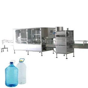 CE mesin pengisi air botol 5-10 Liter tipe Linear standar