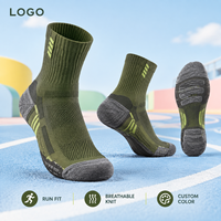 Chaussures de course respirantes pour le trail, avec amorti, olive, semelle renforcée, maille athlétique, ventilation, gestion de l'humidité, maintien du talon, bout plat