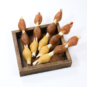 Pal's Delight Healthy Dog Treats Triple Aromatisé Collagène Twist Kabobs Rawhide Snack avec Poulet Canard Viande pour Animaux de Compagnie - Product Image 1