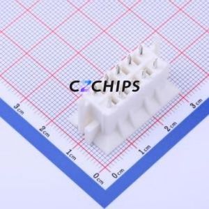 X9357WV-2x05HB-N0SN Wire-to-Board Pin Header Through hole Component (THT),P=4.2mm Connector 2x5P 4.2mm Through Hole 10P - Product Image 2