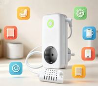 Termostato Inteligente WiFi Compatible con Tuya con Válvula Mezcladora Termostática para Sistemas de Calefacción por Suelo Radiante en Salas de Estar