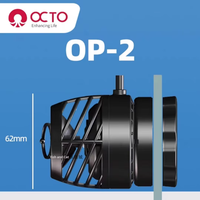 Pompe de filtration pour aquarium de corail Reef Octopus OP2/OP4 en plastique écologique, pour eau de mer, 220V, forme carrée, 1.5W, 1.5L, garantie 1 an