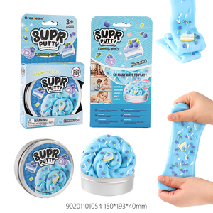Wholesale Thinking Supr Putty Blueberry Scented Stretch Silicone Putty 100g Sensory Fluffy Texture <b>Slime</b> Never Dries Out for Kid - Product Image 6
