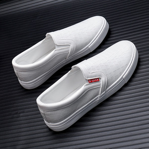 Chaussures décontractées antidérapantes pour hommes, chaussures de loisirs, chaussures de travail, chaussures de skate, mode coréenne, motif rayé, couleur unie, chaussures <span class=keywords><strong>bateau</strong></span>, chaussures décontractées - Product Image 3