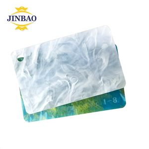 Lastra Acrilica Jinbao Spessore 3MM con Motivo a Flusso Colorato/Cielo Stellato Perlato/Nuvola di Marmo PMMA per Portachiavi/Decorazione/Amuleto - Product Image 4