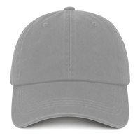 Casquette de baseball unisexe en coton uni, six panneaux, calotte souple, réglable, pour les acheteurs en gros en Europe