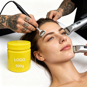 Bálsamo para tatuajes portátil de lujo, en presentaciones de diferentes tamaños y con un empaque hermético y cuidado, bálsamo para el cuidado de la piel con logotipo personalizable. - Product Image 2
