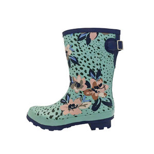 Водонепроницаемые детские резиновые сапоги-миди унисекс с принтом динозавров, нескользящая резиновая подошва, легкие и дышащие - Product Image 2