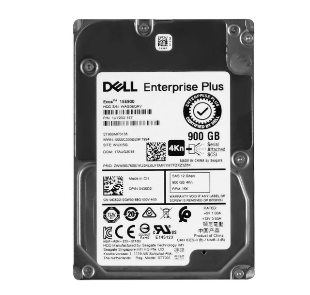 436D2 900GB 15K RPM SAS 12Gb/S 2.5" Hard Drive