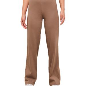 กางเกงจ็อกเกอร์ผ้าฝ้ายยืดหยุ่นสำหรับผู้หญิง เอวหลวม สไตล์สปอร์ต ลำลอง ระบายอากาศได้ดี สวมใส่สบาย - Product Image 1