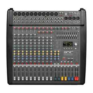 PM 1000-3 10 channel studio consol手提箱混音器音频用于专业歌曲制作派对