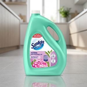 Sunlight Green Eco-Friendly Stone Floor Cleaner Liquid <b>Detergent</b> with High Active Ingredient and Handle Bottle - Product Image 3