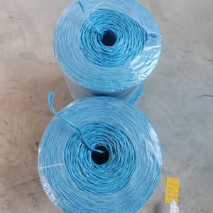 Corde de regroupement en PP bleue, simple couche, antidérapante, durable, à déchirure manuelle, pour emballage de légumes - Product Image 3