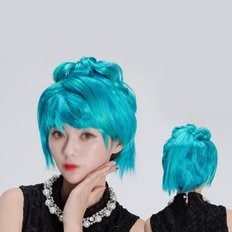 Style bleu ciel-Perruque d'habillage pour costumes cosplay (WC3C5A3) - Product Image 1