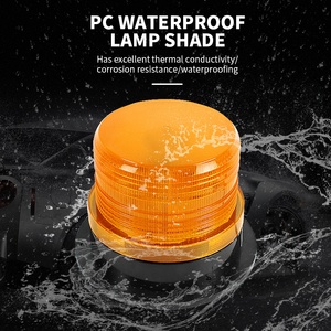 New hổ phách <span class=keywords><strong>LED</strong></span> Strobe ánh sáng cảnh báo khẩn cấp ngọn hải đăng mạnh mẽ từ gắn kết không thấm nước độ sáng cao 12V cho xe Golf UTV xe - Product Image 3