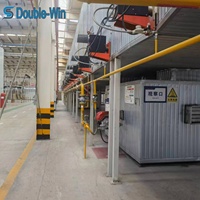 Équipement de surveillance de la ligne de revêtement en poudre d'acier à effet mat doux avec surveillance à distance pour une production de peinture à haute productivité