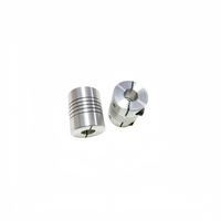 Connecteur d'accouplement de moteur flexible de 10 mm |   Adaptateur d'arbre en alliage d'aluminium résistant à la corrosion pour machines CNC 1000 tr/min
