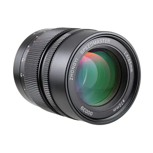 SpeedMaster 65mm F1.4 עדשת צמצם גדול סטנדרטית G Mount תואמת למדפק תמונה בפורמט Fujifilm GFX (43.8 x 32.9 מ""מ).