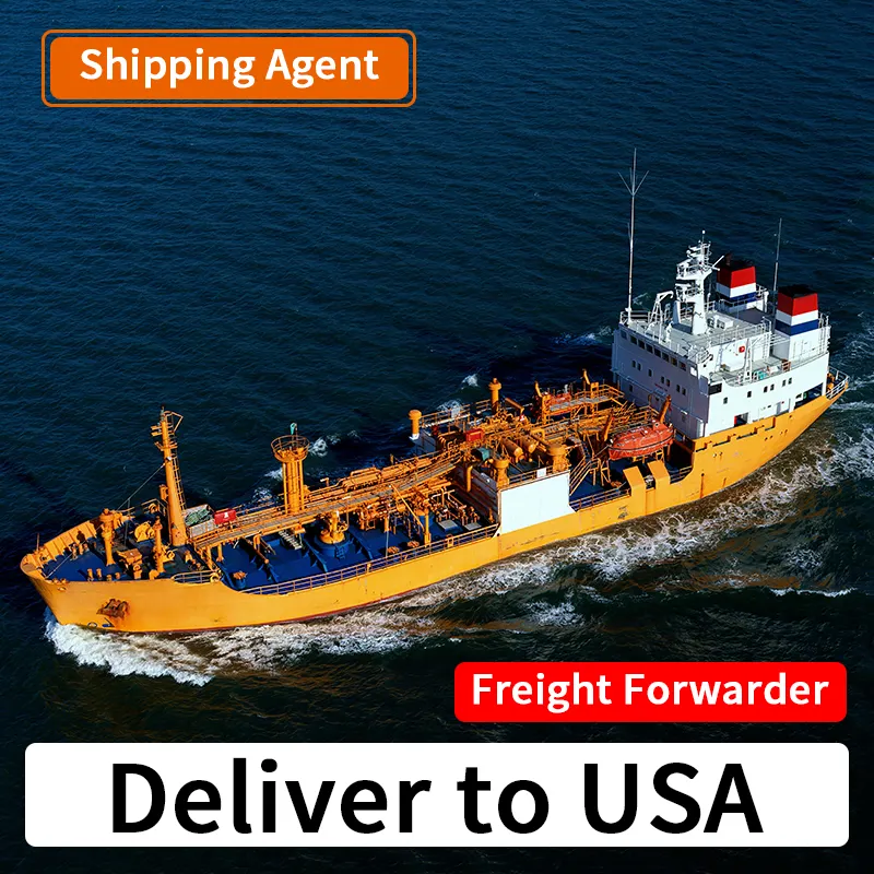 Cheap international logistics freight forwarder china to usa door to door express by sea