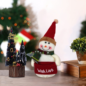 Articles de décoration de Noël très demandés : Bonhomme de neige, Père Noël, poupée de dessin animé, cadeaux créatifs pour les fêtes - Product Image 4