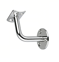 Support mural en acier inoxydable poli miroir pour main courante Condibe