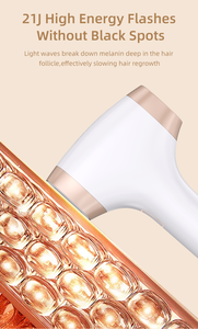 Depiladora Láser de Diodo Portátil 2 en 1, Depilación IPL con Enfriamiento para Uso Doméstico, para Todo el Cuerpo, con Instrucciones de Uso en Inglés - Product Image 5