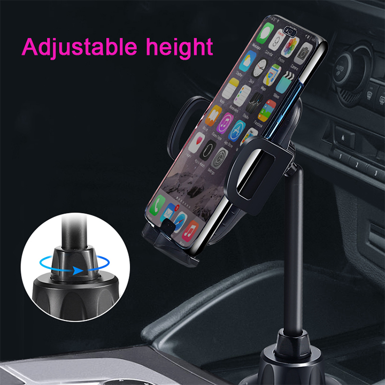 Motorcycle Phone Holder Gyroscopic Cup Holder | Universal Handlebar Mount Accessories