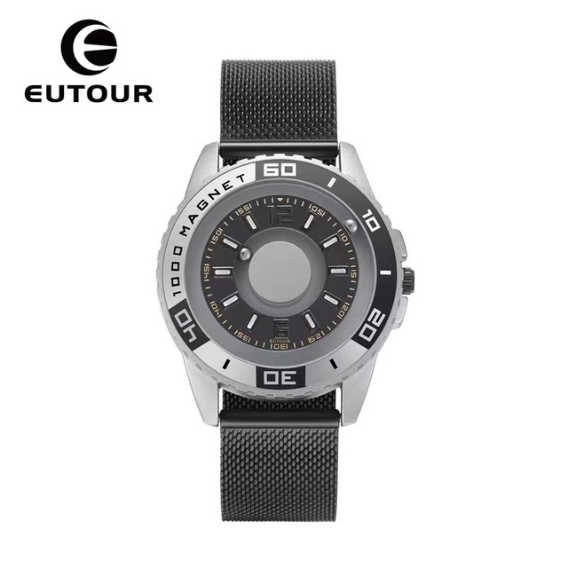 EUTOUR E025 Quartz Watch Men's Luxury Sports Design Shell Original Magnetic Fashion