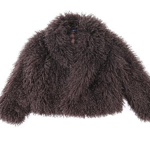 Blouson Court d'Hiver en Fausse Fourrure <span class=keywords><strong>pour</strong></span> Homme, Blouson en Fausse Fourrure Mongole, Manteaux en Fausse Fourrure <span class=keywords><strong>pour</strong></span> Homme - Product Image 2