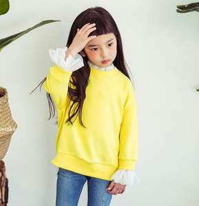 Vêtements pour enfants coréens à la mode en gros, livraison gratuite, haut à volants - Product Image 2