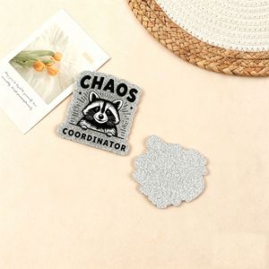 Nuevos adornos navideños de dibujos animados transfronterizos de cosméticos en polvo, pines acrílicos de criaturas lindas, pegatinas DIY y accesorios. - Product Image 2