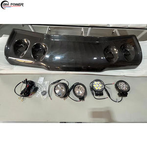 2023 <span class=keywords><strong>G</strong></span> <span class=keywords><strong>clase</strong></span> W464 W463A <span class=keywords><strong>6x6</strong></span> estilo aventura luces de techo alerón delantero Material de carbono seco G63 <span class=keywords><strong>G</strong></span> Wagon G500 350D alerón de techo - Product Image 6