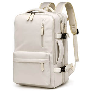 Sac à dos d'ordinateur portable unisexe de luxe personnalisé en nylon, antivol, pour voyages, école, affaires, études, avec doublure en polyester, imperméable et extensible - Product Image 1