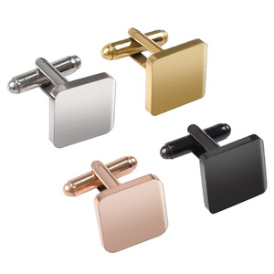 AliExpress Mới Thép không gỉ gương đánh bóng kinh doanh Khuy măng sét tie clip của nam giới phụ kiện tốt cho những dịp kỷ niệm - Product Image 5