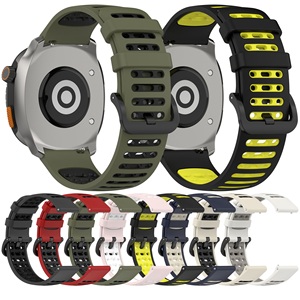 Bracelet de montre en silicone de remplacement pour <span class=keywords><strong>Xiaomi</strong></span> <span class=keywords><strong>Watch</strong></span> S4 de 22mm pour Keep <span class=keywords><strong>Watch</strong></span> Pilot1 - Product Image 3