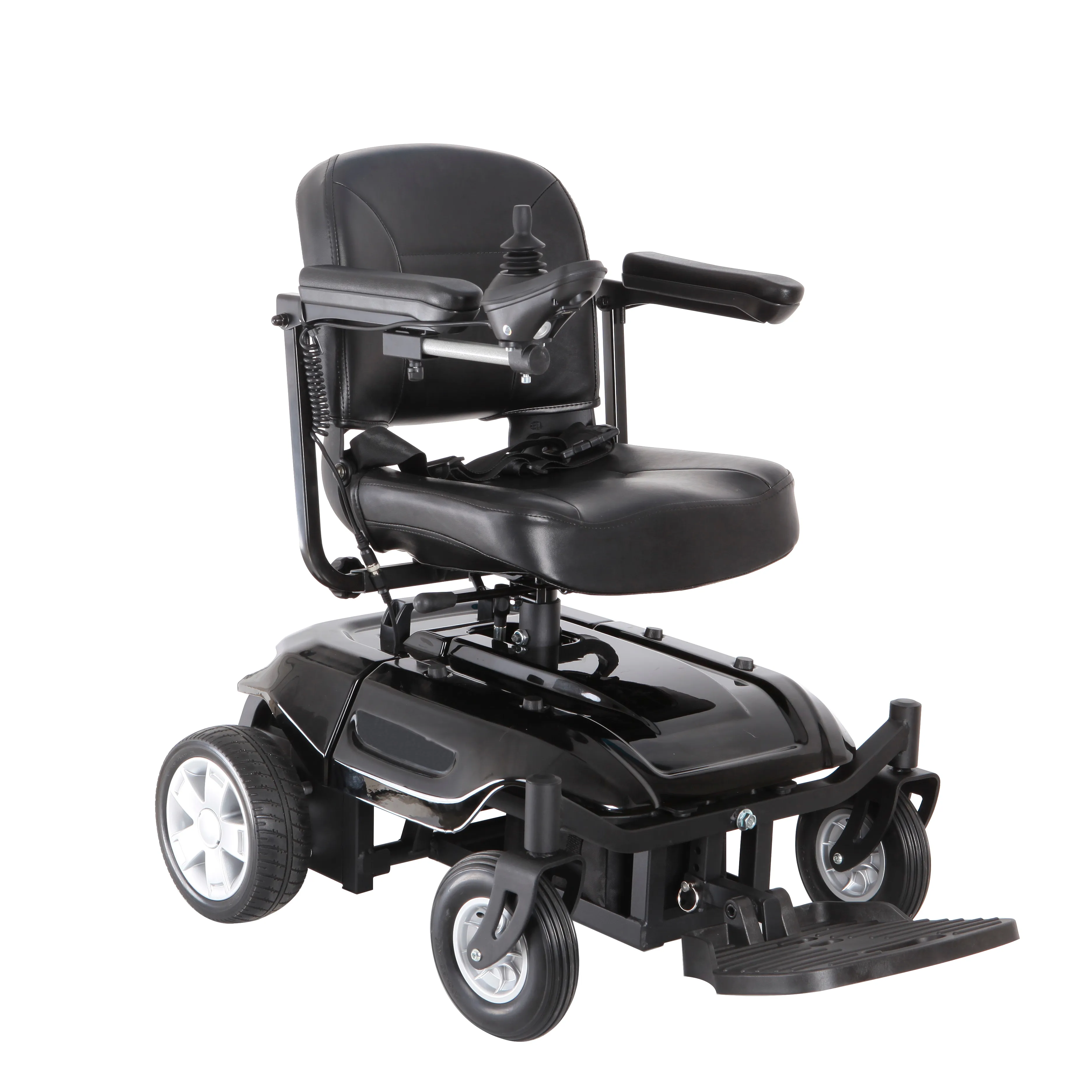 4 rodas Rollator Walker Joelho Viagem WheelchairFor Peopele Antigos