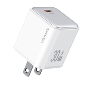 USAMS 2024 Nuovo Caricabatterie <span class=keywords><strong>Mini</strong></span> CC187 con Spina USA, PD 30W USB-C QC3.0, Caricatore Portatile Rapido Tipo C per <span class=keywords><strong>iPhone</strong></span> - Product Image 2