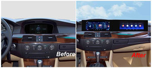 วิทยุติดรถยนต์ระบบ Android 13 พร้อมจอคู่ขนาด 21 นิ้ว รองรับ GPS Navigation และ CarPlay สำหรับ BMW ซีรีส์ 5 E60 ปี 2004-2010 ระบบ CCC - Product Image 5
