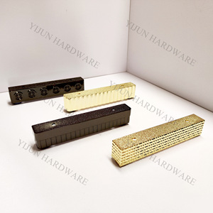 Aluminum Alloy <b>Sofa</b> Legs <b>Gold</b> Color Heavy Duty Furniture Hardware Contemporary Design - Product Image 2