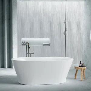 15YRS OEM/ODM Experience Factory nuovo Design vasca da bagno Freestanding in pietra artificiale