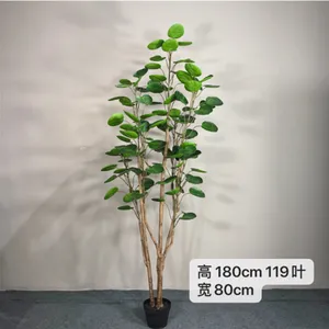 Faux Plante Artificielle Little Tree Decoration Indoor Pot Tree Plants Bonsai Trees Plastic Pots For Plants