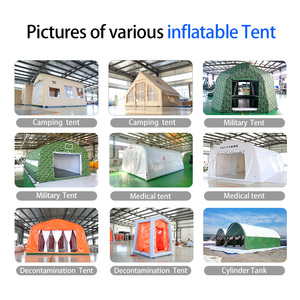 Fabbrica CE ROHS ISO tenda gonfiabile gonfiabile ermetica per decontaminazione portatile - Product Image 4