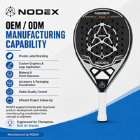 Raquette de padel tennis intelligente en fibre de carbone 12K EVA de forme diamant avec logo personnalisé de qualité supérieure AMC01
