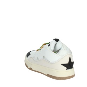 Sneakers basse bianche/nere Sass230223 stile da passeggio - Product Image 2