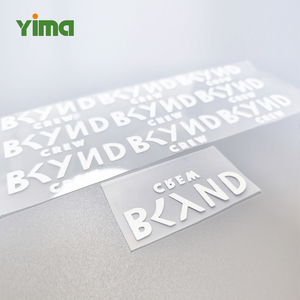 Etiqueta de Silicona de Goma con Logotipo de <span class=keywords><strong>Marca</strong></span> en Relieve 3D Impresa Personalizada, Etiqueta Termoadhesiva para <span class=keywords><strong>Ropa</strong></span> con 12 Colores para Camisetas - Product Image 5